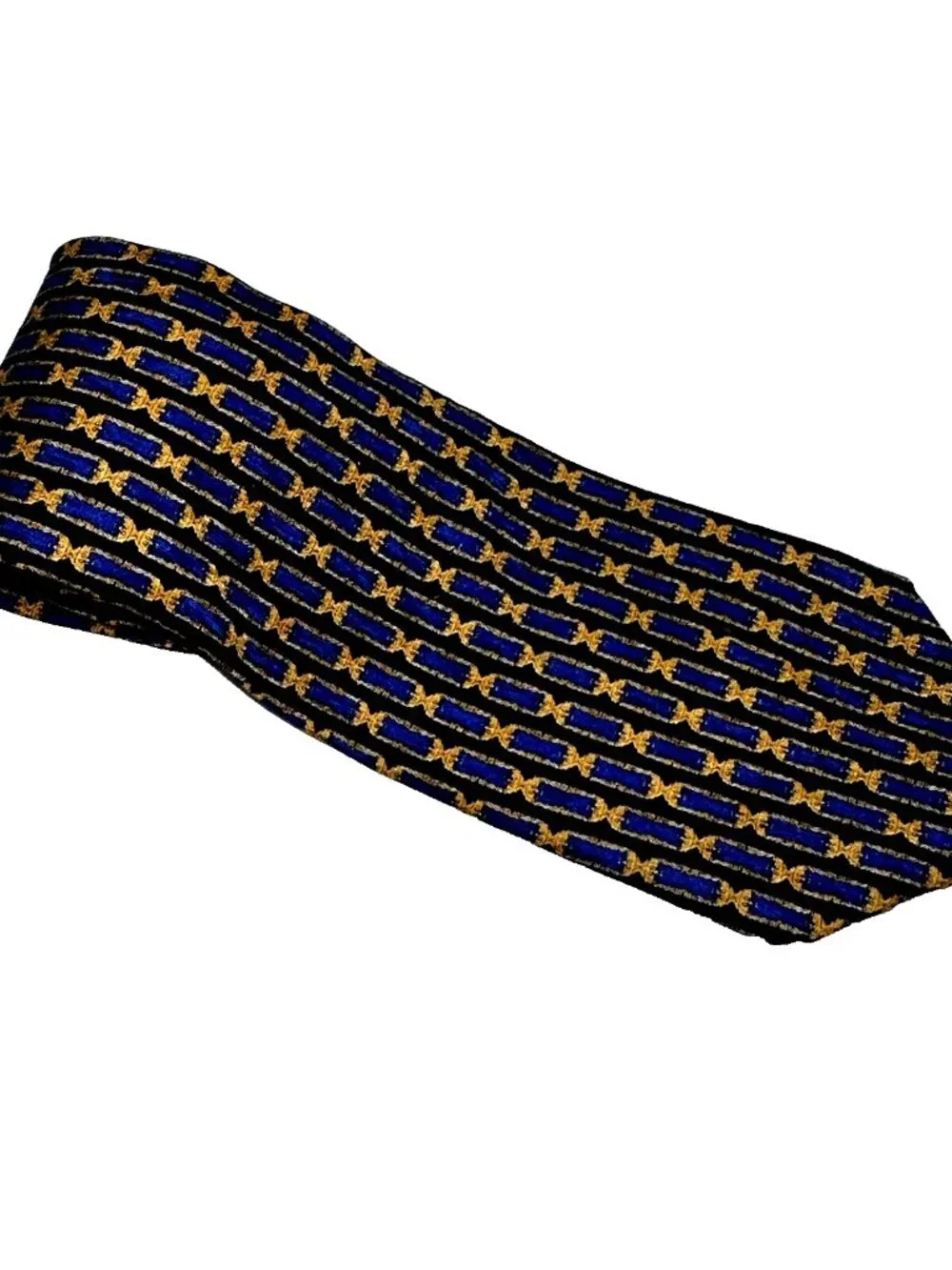 Vintage 90s Silk Tie WINE Cocktail Collectors Stonehenge Geo Quiet Luxury USA